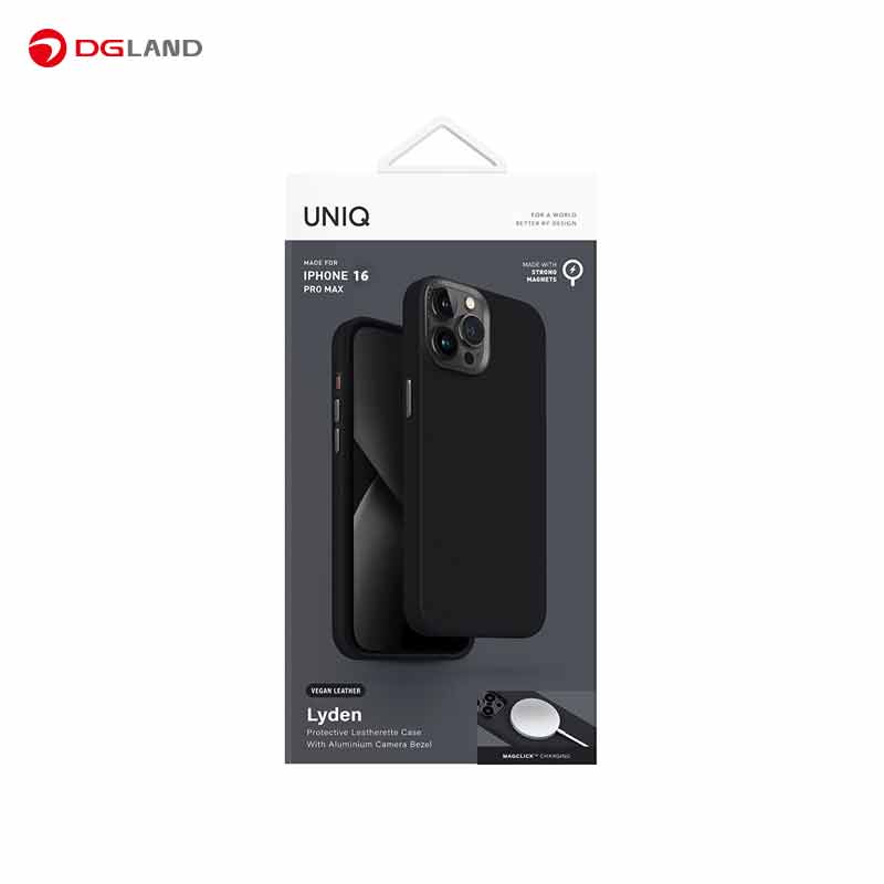 قاب چرمی یونیک مدل Lyden مناسب برای iPhone 16 Pro Max قاب چرمی یونیک مدل Lyden مناسب برای iPhone 16 Pro Max