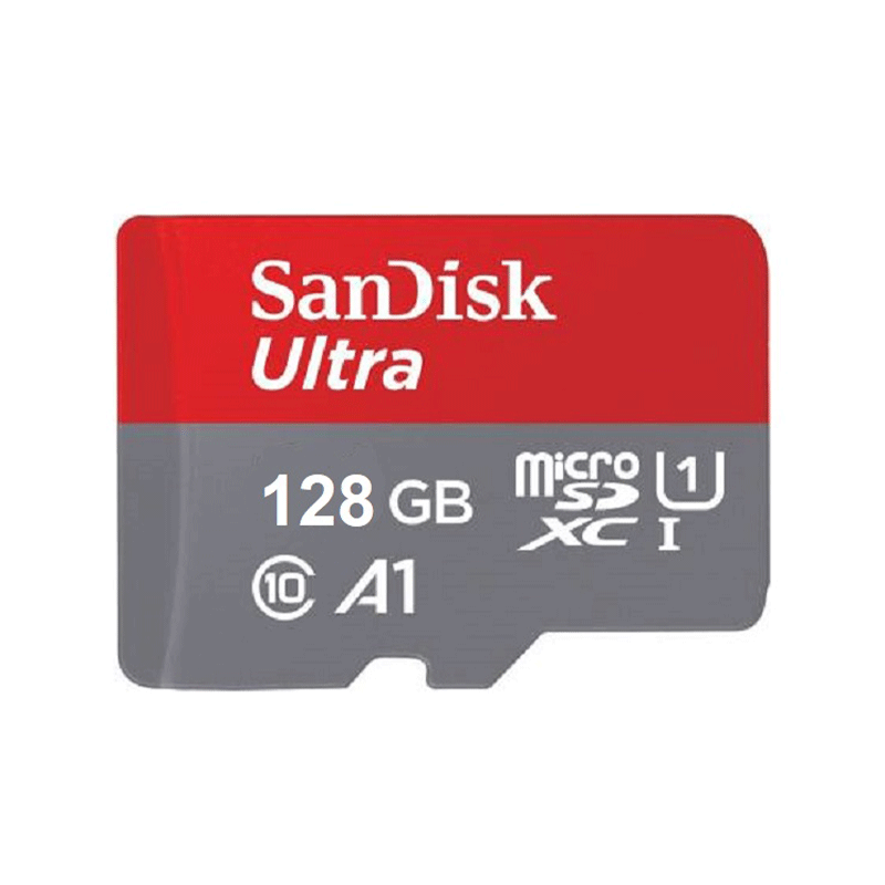 کارت حافظه microSDXC سن دیسک مدل Ultra A1 کلاس 10 استاندارد UHS-I سرعت 120MBps ظرفیت 128 گیگابایت کارت حافظه microSDXC سن دیسک مدل Ultra A1 کلاس 10 استاندارد UHS-I سرعت 120MBps ظرفیت 128 گیگابایت