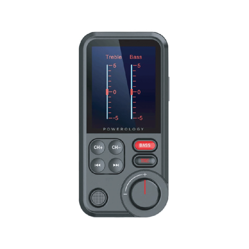 شارژر فندکی و اف ام پلیر خودرو پاورولوژی مدل Powerology fm transmitter pro car charger شارژر فندکی و اف ام پلیر خودرو پاورولوژی مدل Powerology fm transmitter pro car charger