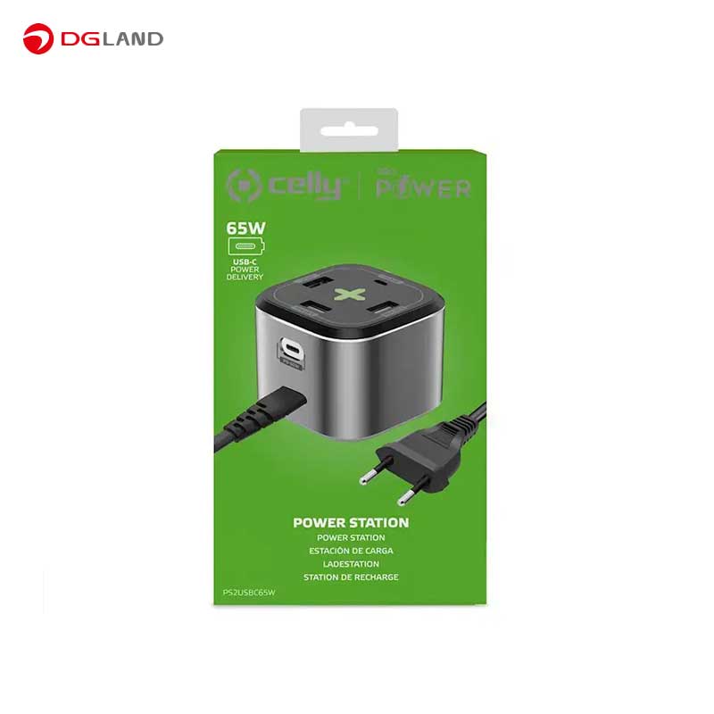 هاب شارژ 65 وات سلی مدل PS2USBC65W هاب شارژ 65 وات سلی مدل PS2USBC65W