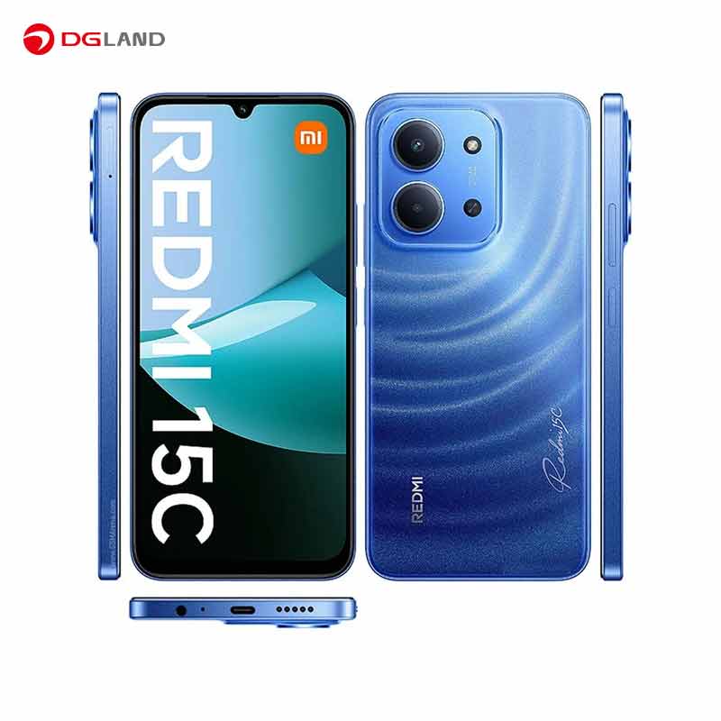 گوشی موبایل شیائومی مدل Redmi 15C 4G دو سیم کارت ظرفیت 128 گیگابایت و رم 4 گیگابایت گوشی موبایل شیائومی مدل Redmi 15C 4G دو سیم کارت ظرفیت 128 گیگابایت و رم 4 گیگابایت