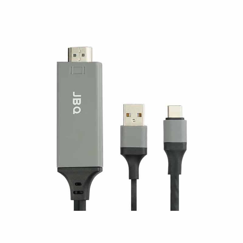 کابل تبدیل HDMI به USB-C جی بی کیو مدل MHT-T88 کابل تبدیل HDMI به USB-C جی بی کیو مدل MHT-T88