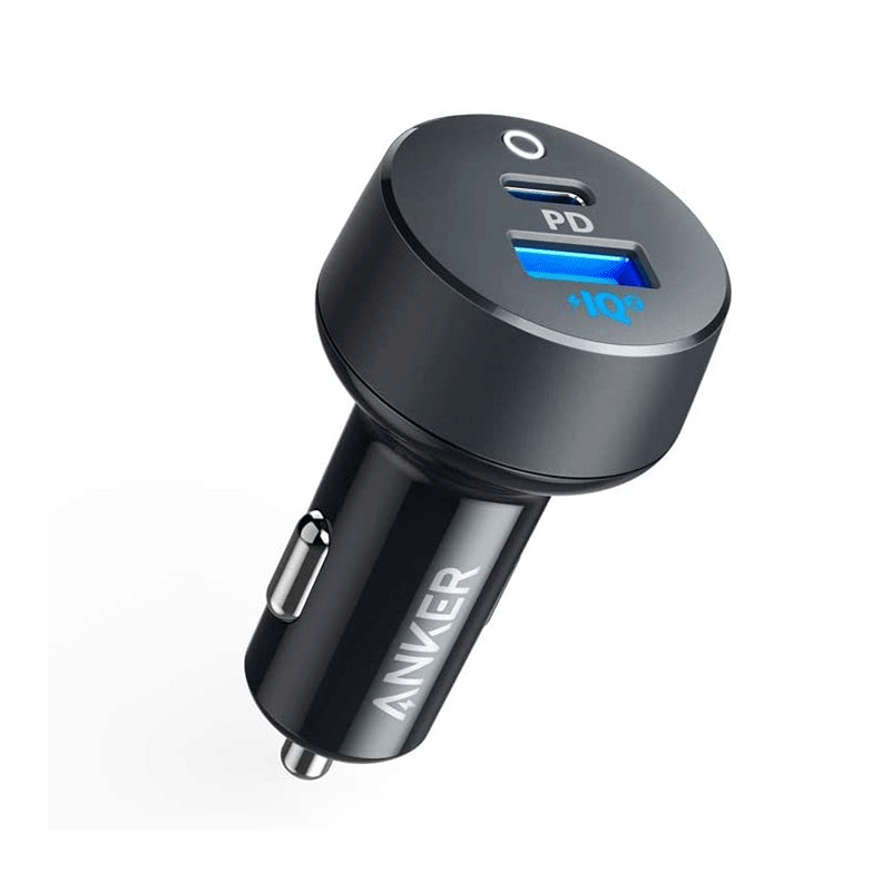 شارژر فندکی انکر مدل PowerDrive PD+ 2 A2721 شارژر فندکی انکر مدل PowerDrive PD+ 2 A2721