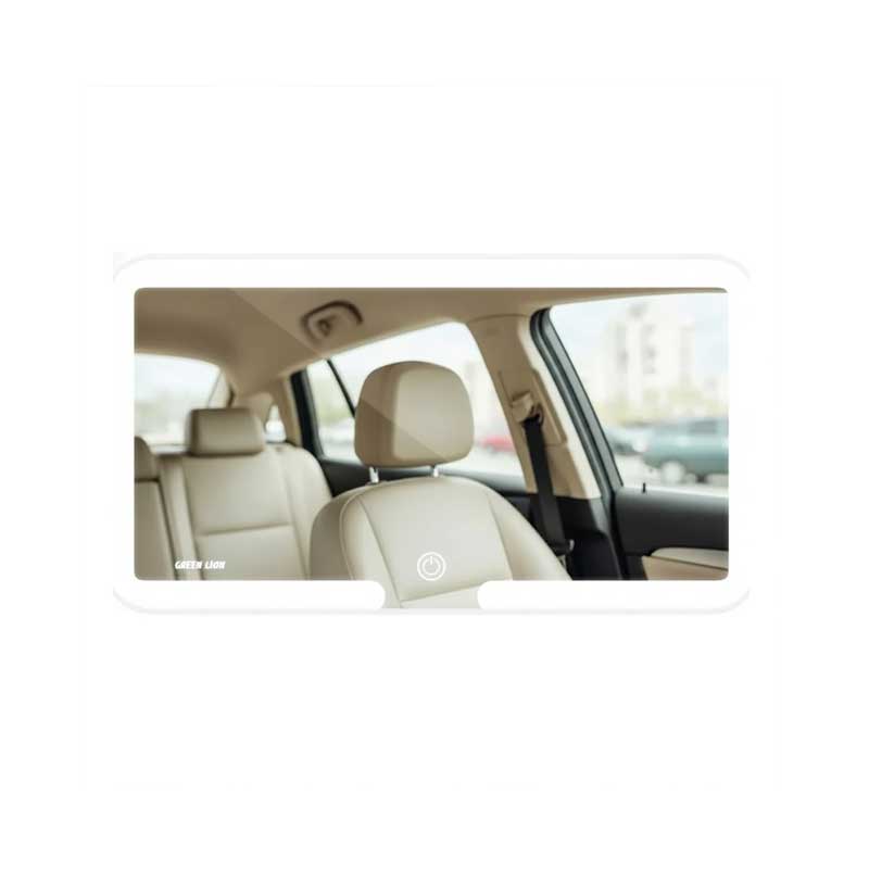 آینه چراغدار آرایشی خودرو گرین لاین مدل GMR-48 GNCARMKMIR آینه چراغدار آرایشی خودرو گرین لاین مدل GMR-48 GNCARMKMIR