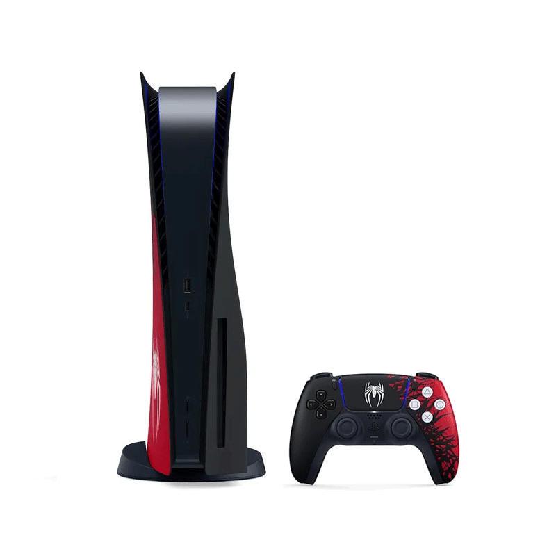کنسول بازی سونی مدل PlayStation 5 Marvels Spider-Man 2 Limited Edition ظرفیت 825 گیگابایت کنسول بازی سونی مدل PlayStation 5 Marvels Spider-Man 2 Limited Edition ظرفیت 825 گیگابایت