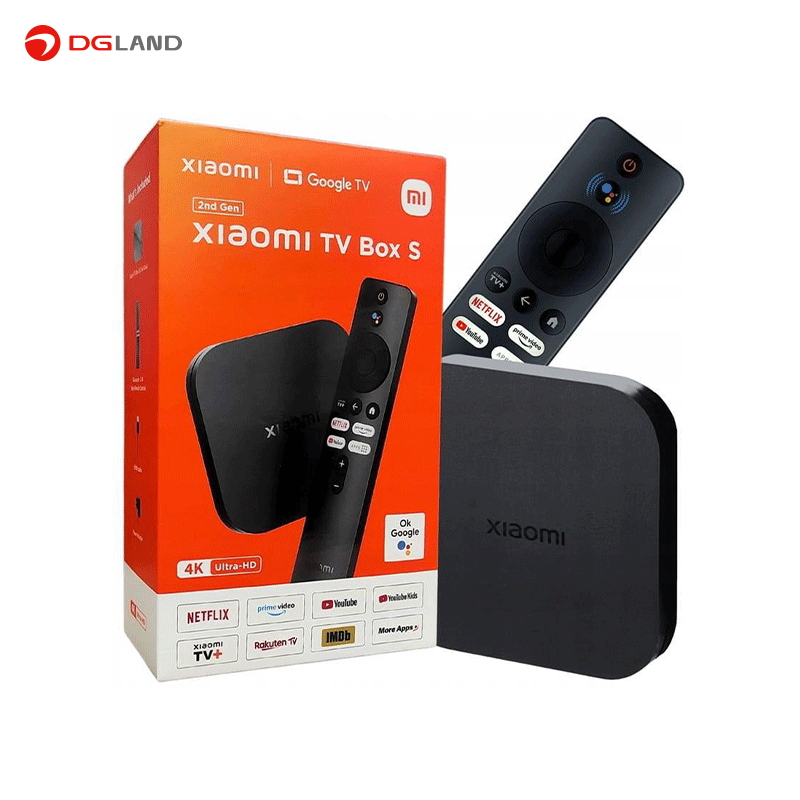 پخش کننده تلویزیون شیائومی مدل Mi TV Box S (2nd Gen) 4K MDZ-28-AA گلوبال پخش کننده تلویزیون شیائومی مدل Mi TV Box S (2nd Gen) 4K MDZ-28-AA گلوبال