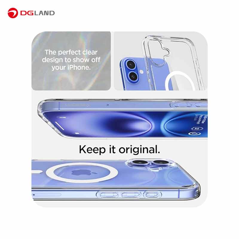 کاور اسپیگن مدل Ultra Hybrid مناسب برای گوشی موبایل iPhone 16 کاور اسپیگن مدل Ultra Hybrid مناسب برای گوشی موبایل iPhone 16