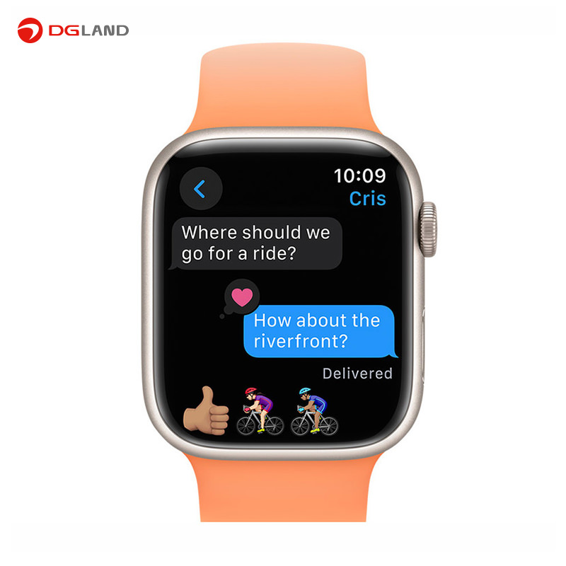 ساعت هوشمند اپل مدل Apple Watch Series 9 45 mm M-L band ساعت هوشمند اپل مدل Apple Watch Series 9 45 mm M-L band