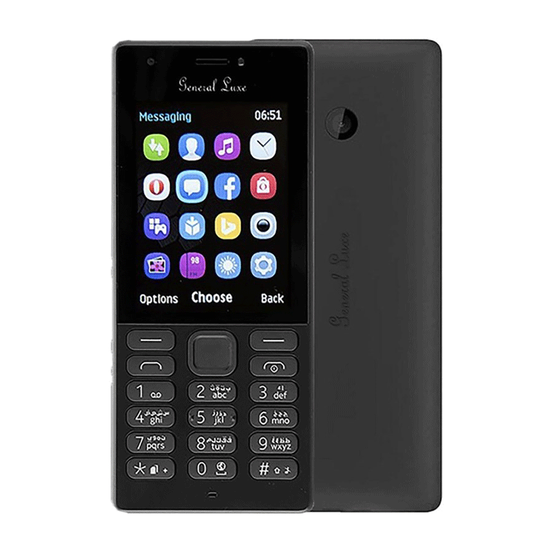 گوشی موبایل جی ال ایکس مدل جنرال لوکس 216 دو سیمکارت ظرفیت 16 مگابایت و رم 16 مگابایت