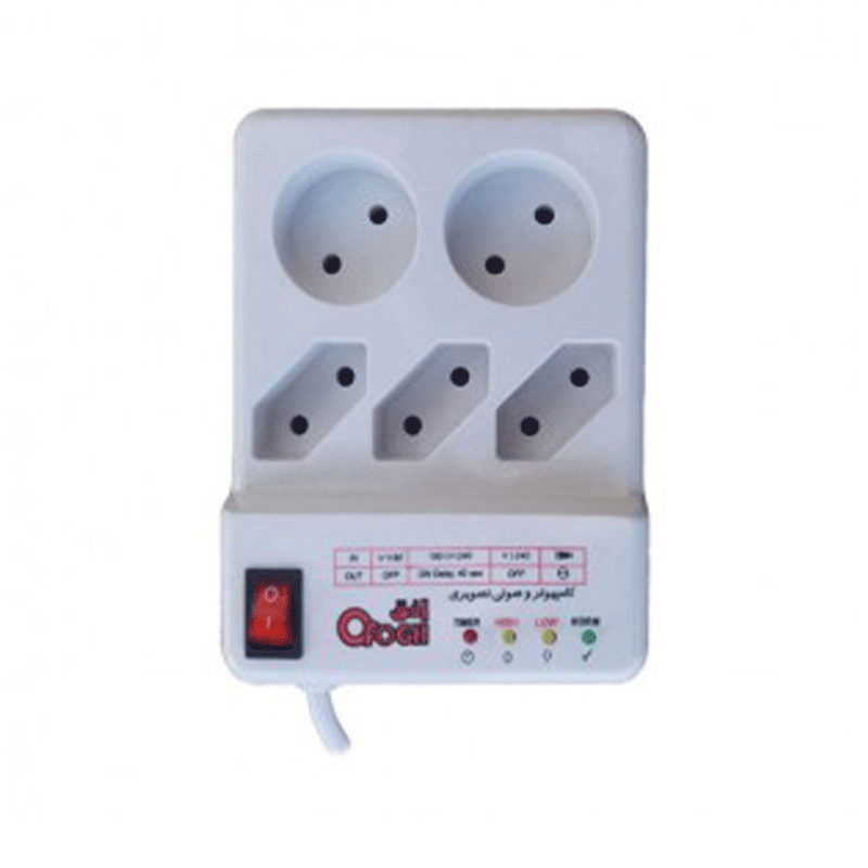 محافظ برق صوتی تصویری افق 5AC 1.4m محافظ برق صوتی تصویری افق 5AC 1.4m