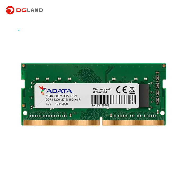 حافظه رم لپ تاپ ای دیتا مدل Premier DDR4 3200 SO-DIMM ظرفیت 16 گیگابایت حافظه رم لپ تاپ ای دیتا مدل Premier DDR4 3200 SO-DIMM ظرفیت 16 گیگابایت