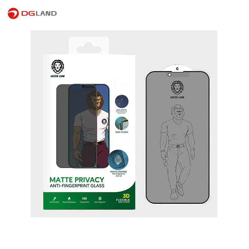 محافظ صفحه نمایش گرین مناسب برای گوشی اپل 13، 13pro مدل MATTE PRIVACY محافظ صفحه نمایش گرین مناسب برای گوشی اپل 13، 13pro مدل MATTE PRIVACY