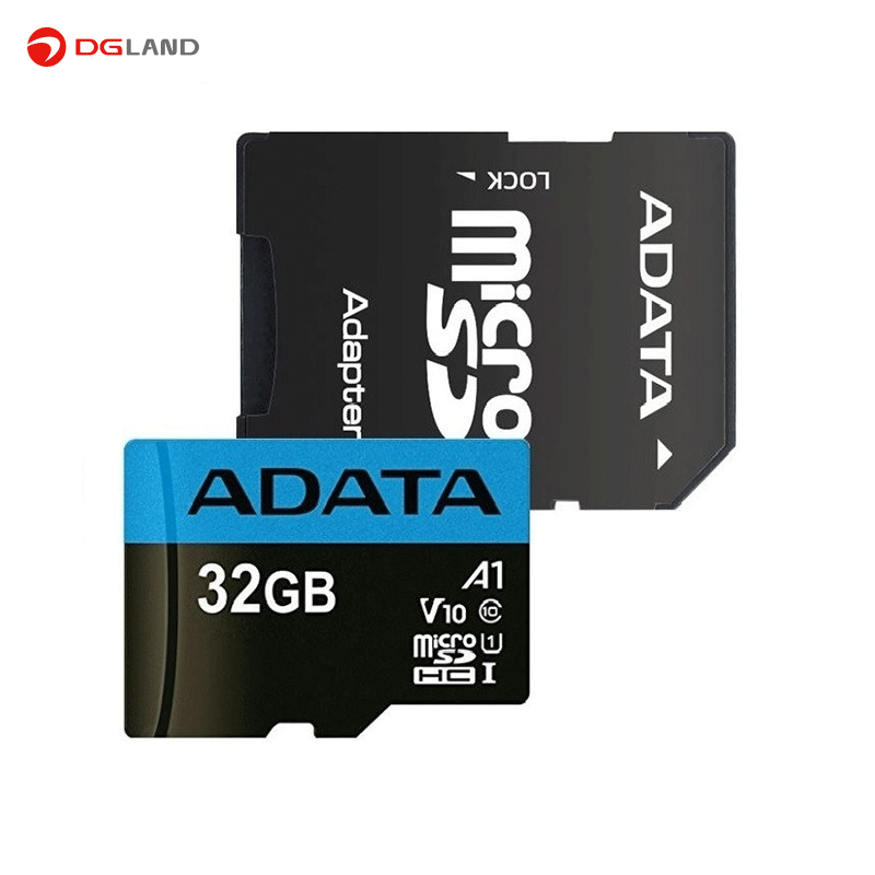 کارت حافظه microSDXC ای دیتا مدل premier کلاس 10 استاندارد UHS-I U1 سرعت 100MBps ظرفیت 32 گیگابایت به همراه آداپتور SD کارت حافظه microSDXC ای دیتا مدل premier کلاس 10 استاندارد UHS-I U1 سرعت 100MBps ظرفیت 32 گیگابایت به همراه آداپتور SD