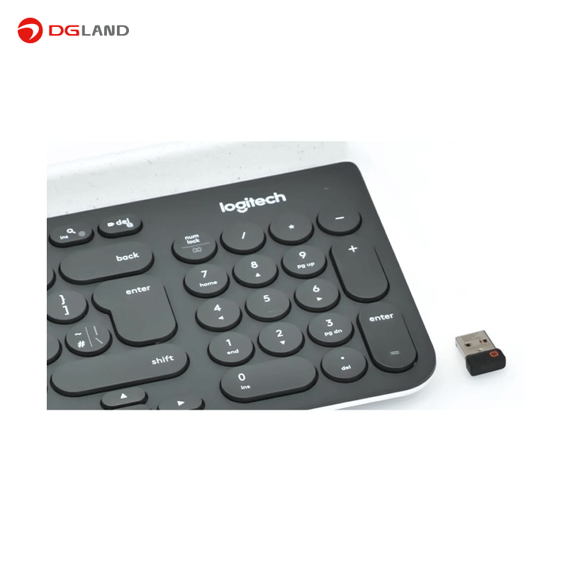 کیبورد بی سیم لاجیتک مدل K780 MULTI-DEVICE کیبورد بی سیم لاجیتک مدل K780 MULTI-DEVICE