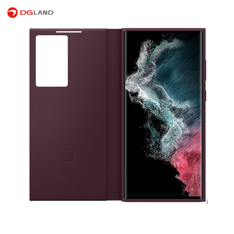 کیف کلاسوری سامسونگ مدل Clear View Cover مناسب برای گوشی موبایل سامسونگ Galaxy S22 Ultra کیف کلاسوری سامسونگ مدل Clear View Cover مناسب برای گوشی موبایل سامسونگ Galaxy S22 Ultra