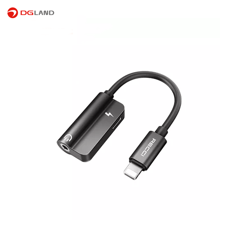 تبدیل جک 3.5 میلیمتری - لایتنینگ به لایتنینگ رسی مدل RDS-A06 تبدیل جک 3.5 میلیمتری - لایتنینگ به لایتنینگ رسی مدل RDS-A06