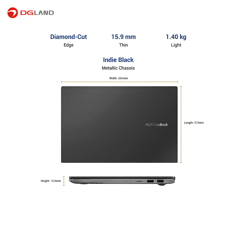 لپ تاپ 14 اینچی ایسوس مدل M433IA-EB1017 لپ تاپ 14 اینچی ایسوس مدل M433IA-EB1017
