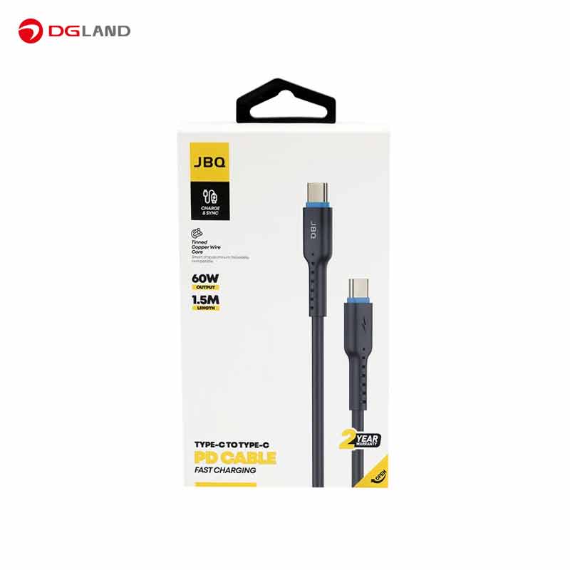 کابل تبدیل Type-C به Type-C جی بی کیو مدل CA-722 ci کابل تبدیل Type-C به Type-C جی بی کیو مدل CA-722 ci