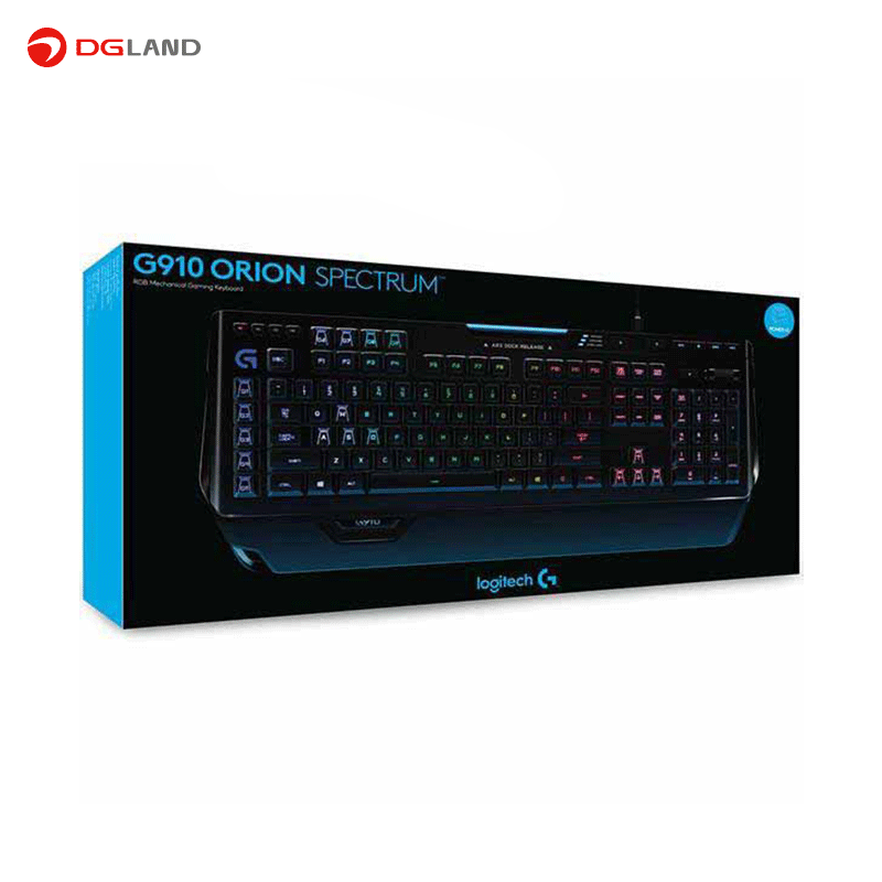 کیبورد مخصوص بازی لاجیتک مدل G910 Orion SPECTRUM کیبورد مخصوص بازی لاجیتک مدل G910 Orion SPECTRUM
