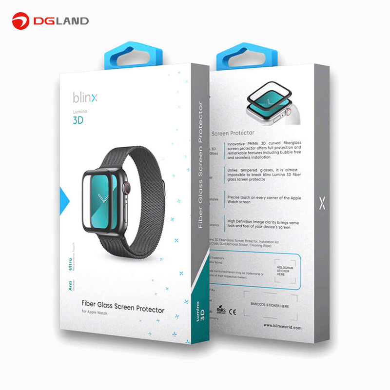 محافظ صفحه نمایش اپل واچ 44 میلیمتری 3D بلینکس مدل Lumino محافظ صفحه نمایش اپل واچ 44 میلیمتری 3D بلینکس مدل Lumino