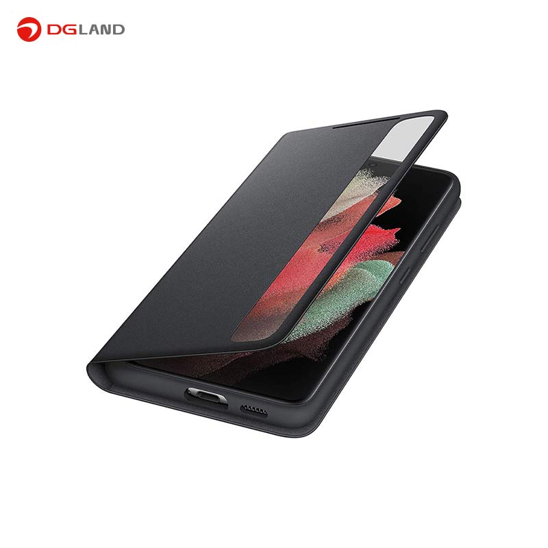 کیف کلاسوری سامسونگ مدل Clear View Cover مناسب برای گوشی موبایل سامسونگ Galaxy S21 Ultra به همراه قلم نوری کیف کلاسوری سامسونگ مدل Clear View Cover مناسب برای گوشی موبایل سامسونگ Galaxy S21 Ultra به همراه قلم نوری