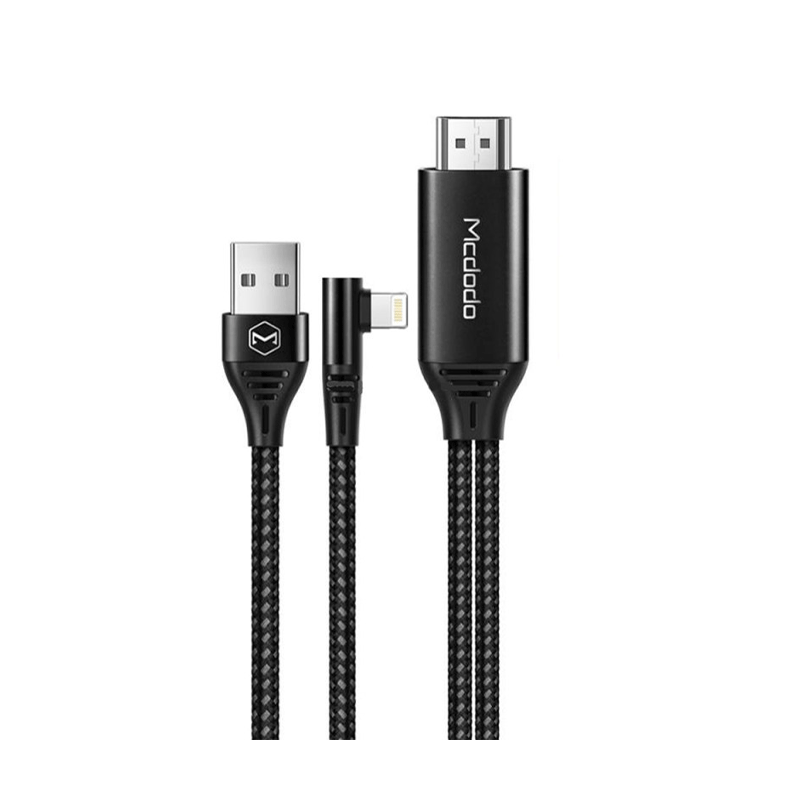 کابل تبدیل لایتنینگ به HDMI مک دودو مدل CA-6400 طول 2 متر کابل تبدیل لایتنینگ به HDMI مک دودو مدل CA-6400 طول 2 متر