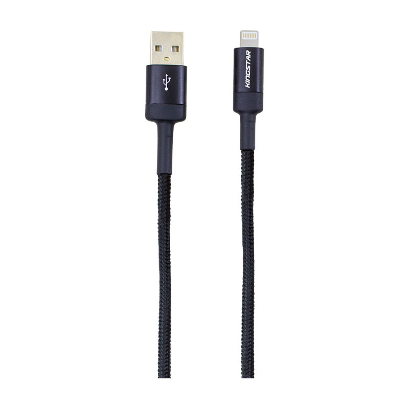 کابل یو اس بی به لایتنینگ کینگ استار مدل K72i طول 120 سانتی متر کابل یو اس بی به لایتنینگ کینگ استار مدل K72i طول 120 سانتی متر