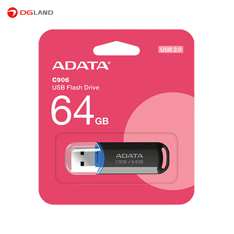 فلش مموری ای دیتا مدل C906 ظرفیت 64 گیگابایت فلش مموری ای دیتا مدل C906 ظرفیت 64 گیگابایت