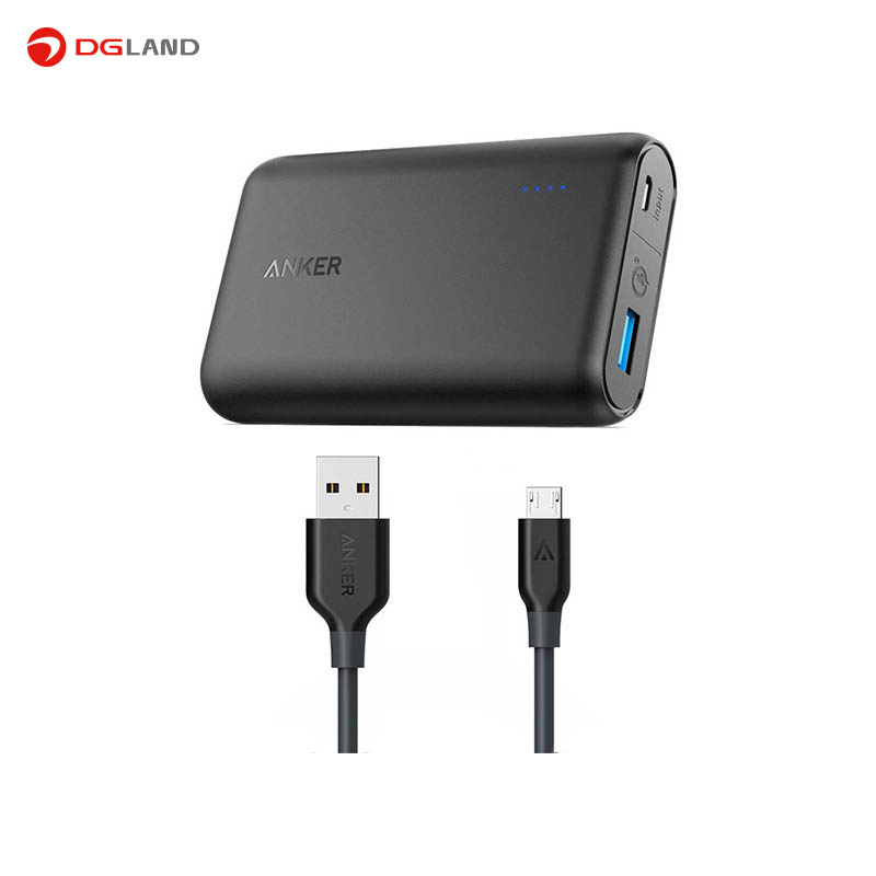 شارژر همراه انکر مدل A1266 PowerCore Speed With Quick Charge 3.0 با ظرفیت 10000 میلی آمپر ساعت شارژر همراه انکر مدل A1266 PowerCore Speed With Quick Charge 3.0 با ظرفیت 10000 میلی آمپر ساعت