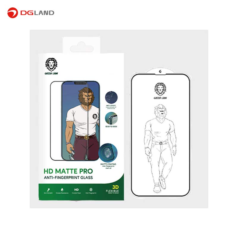 محافظ صفحه نمایش آیفون 13ProMax اپل گرین مدل MATTE PRO محافظ صفحه نمایش آیفون 13ProMax اپل گرین مدل MATTE PRO