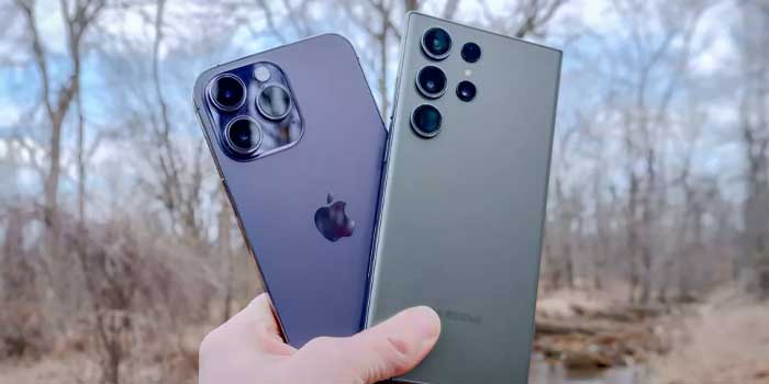 مقایسه Galaxy S23 Ultra با iPhone 14 pro max  : طراحی