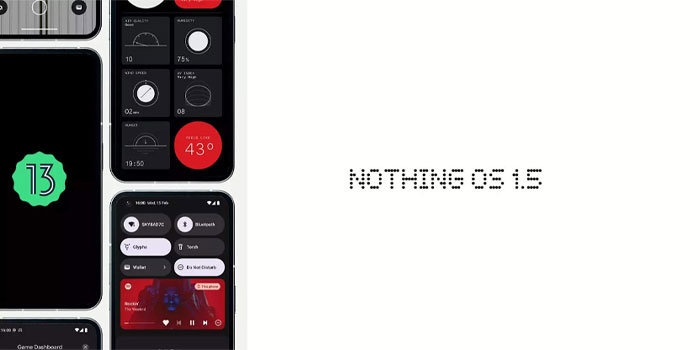 نرم‌افزار تمیز و یکپارچه-گوشی Nothing Phone 1