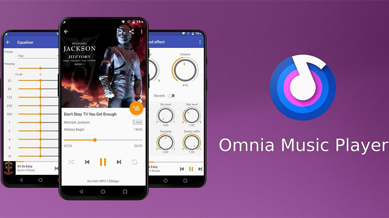 موزیک پلیر Omnia-بهترین موزیک پلیر برای اندروید