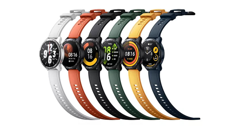 بهترین ساعت هوشمند تا ۷ میلیون تومان - رنگ‌های مختلف ساعت هوشمند Xiaomi Watch S1 Active