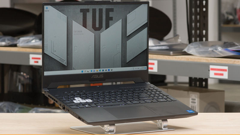 خرید لپ تاپ گیمینگ تا 60 میلیون تومان-لپ تاپ ایسوس مدل TUF Dash F15 FX517ZM-AH i7 12650H