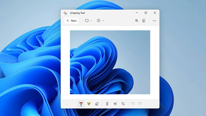 گرفتن اسکرین شات در ویندوز 11 با ابزار Snipping Tool