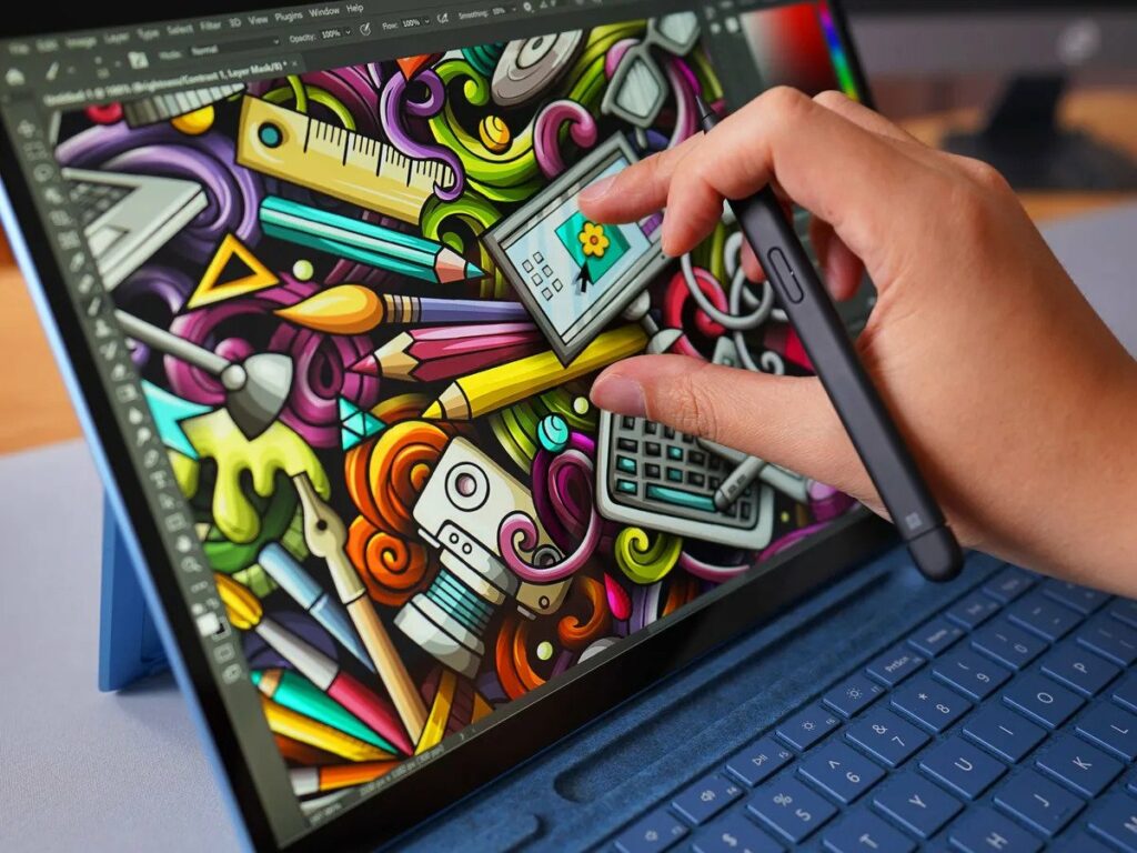 تبلت مایکروسافت مدل Surface Pro 9-i5 ظرفیت 256 گیگابایت و رم 8 گیگابایت