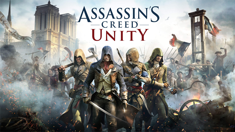 بهترین بازی های پلی استیشن پلاس - بازی Assassin’s Creed Unity