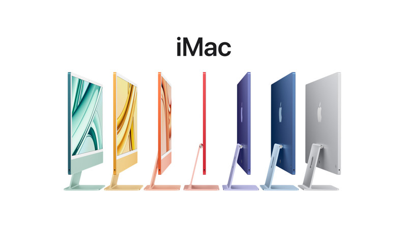 معرفی آی مک M3 - رنگ بندی های آل این وان اپل