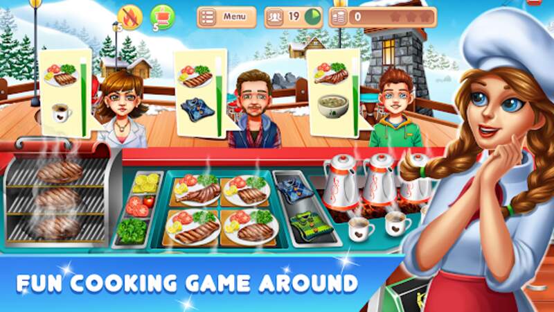 بهترین بازی های دخترانه 2023 برای اندروید و iOS-Cooking Fest: Cooking Games