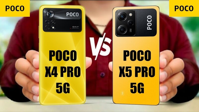 مقایسه گوشی پوکو X5 Pro با پوکو X4 Pro
