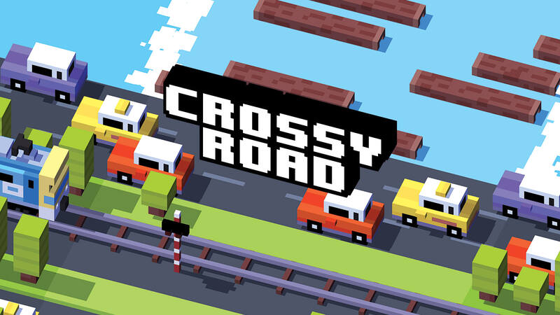 لیست بازی های آفلاین iOS - بازی Crossy Road