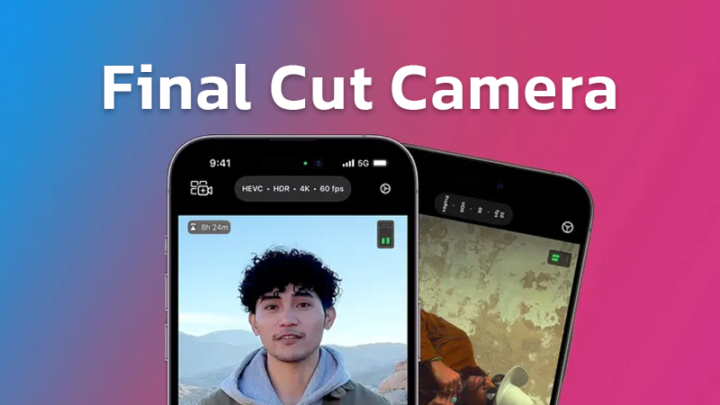  انتشار برنامه Final Cut Camera برای iOS