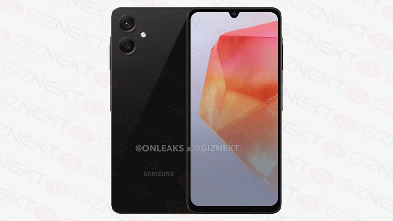  galaxy a06 black Front and Back
