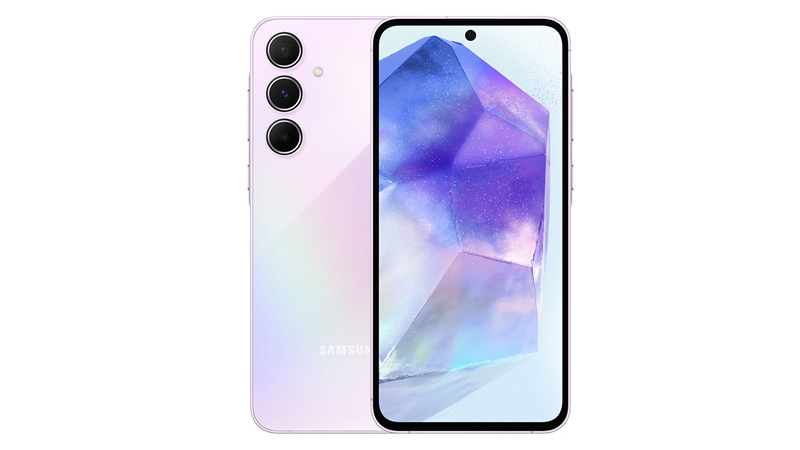a galaxy a35 with white background